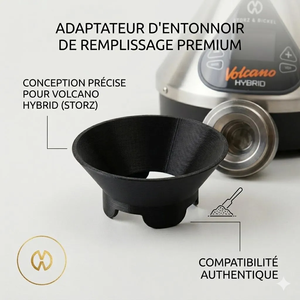 Entonnoir de remplissage pour Storz & Bickel Volcano Hybrid, photo 2/10